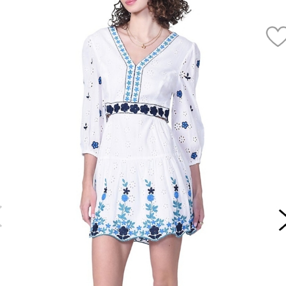 GREYLIN Embroidered Dress - Picture 1 of 11